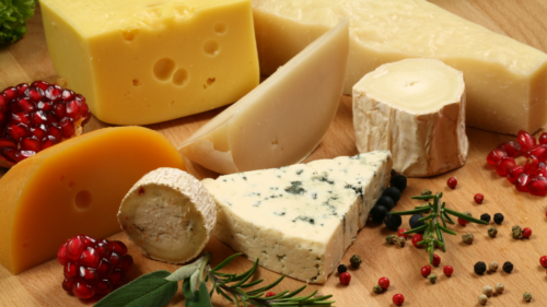 Image of variety of cheese